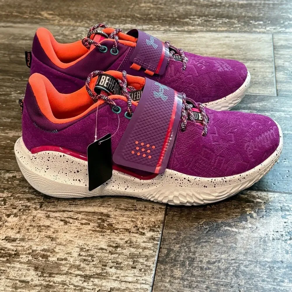 Under Armour Flow FUTR X 'Black History‎ Month' Shoes Sneakers 3025344-500 NEW